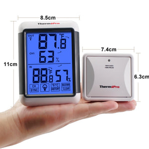 ThermoPro TP65 Termometro Igrometro TP65-temperatura e umidità esterna - Ilgrandebazar