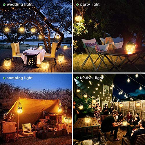 JIMACRO Luci a Corda Solare, 30cm 10 Tubi Catena Luminosa Solare Da Esterno Meteor Luci LED JIMACRO Luci a Corda Solare, 30cm 10 Tubi Catena Luminosa Solare Da Esterno Meteor Luci LED