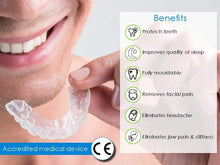 Carica l'immagine nel visualizzatore di Gallery, Time2Sleep Bite Dentale Automodellante: 4 x Bite Bruxismo Notturno Automodellante con Porta Bite Dentale, Dispositivo Anti Russamento e Anti Digrignamento dei Denti