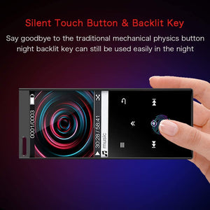 Lettore MP3 da 16 GB con Bluetooth 4.2, SUPEREYE Audio digitale portatile Lossless Sound lettore musicale, con radio FM/Registratore Vocale, supporto espandibile fino a 64G, cuffie incluse…
