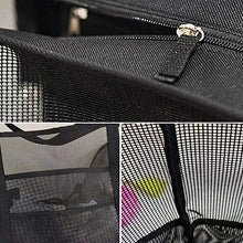 Carica l&#39;immagine nel visualizzatore di Gallery, EXTSUD Borsa da Spiaggia con Chiusura a Zip Multitasche Grande a Rete...
