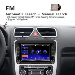 Autoradio per VW CAMECHO Touch Screen capacitivo da 7 215 x 133 x 48 mm, noir - Ilgrandebazar