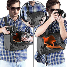 Carica l'immagine nel visualizzatore di Gallery, Neewer Zaino di Stoccaggio Professionale a Monospalla per Style I-Arancione