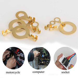 KINDPMA 150Pcs Capicorda Occhiello M3 M4 M5 M6 M8 M10 Kit Faston Assortiti... - Ilgrandebazar