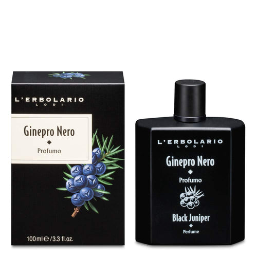 L'Erbolario, Profumo Uomo Ginepro Nero, 100 ml 1 Confezione da 100 - Ilgrandebazar