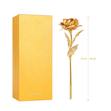 Carica l&#39;immagine nel visualizzatore di Gallery, ETEREAUTY 24K Placcato Rosa Regalo, Artificiale Placcata con D&#39;oro - Ilgrandebazar
