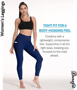 Leggins Donna Push Up Vita Alta - Anticellulite, Per Palestra, Yoga, Fitness, Materiale Elasticizzato - Foto 4