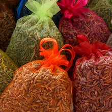 Carica l&#39;immagine nel visualizzatore di Gallery, 18 sacchettini di organza multicolor, ciascuno riempito con 10 g pura... - Ilgrandebazar