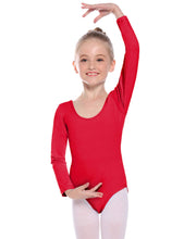 Carica l&#39;immagine nel visualizzatore di Gallery, Hawiton Body Danza Classica Bambina 2-11 Anni Cotone, Manica Lunga... - Ilgrandebazar