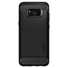Carica l&#39;immagine nel visualizzatore di Gallery, Spigen Rugged Armor Cover Galaxy S8, Assorbimento Acustico e RA_Nero - Ilgrandebazar