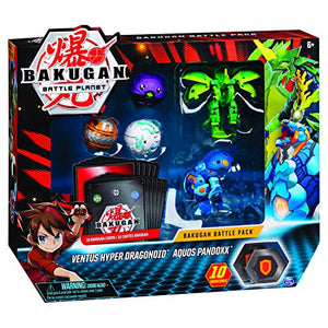 BAKUGAN Battle Pack, 5 Sfere, Modelli Assortiti, dai 6 Anni