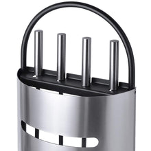 Carica l&#39;immagine nel visualizzatore di Gallery, Set di Strumenti per Caminetti 4 Pezzi, Porta Attrezzi, Paletta, Pinza,... - Ilgrandebazar