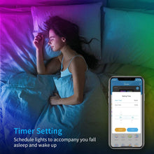 Carica l'immagine nel visualizzatore di Gallery, Govee Striscia LED, Smart 5m WiFi RGB Compatibile con Alexa e Google Assistant, App Controllato Musica, Multicolore per casa, Bar, Festa,12V 1.5A