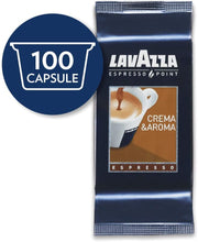Carica l&#39;immagine nel visualizzatore di Gallery, Lavazza Espresso Point, Capsule Caffè Crema&amp;Aroma, 50 Astucci da 2 Capsule, 100 Capsule