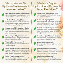 Carica l&#39;immagine nel visualizzatore di Gallery, VINCITORE 06/20* BIO Siero Viso all’Acido Ialuronico Puro 100% 100ml