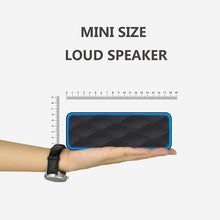 Carica l'immagine nel visualizzatore di Gallery, Aigoss S1 Altoparlante Bluetooth Portatile per Esterni V4.2 Vivavoce Integrato con Doppio Driver Cassa, Audio HD e Radio FM, Blu