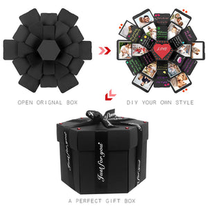 Scatole Regalo Esplosione Fai Da te Scrapbooking Album Foto Scatola Sorpresa... - Ilgrandebazar