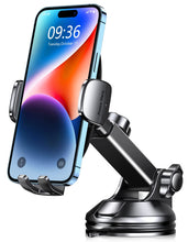 Carica l&#39;immagine nel visualizzatore di Gallery, CIRYCASE Porta Cellulare Auto, [Aspirazione Ultra Potente &amp; Universale] Supporto Telefono Auto, Flessibile Porta Telefono Auto con Una Sola Mano per Cruscotto e Parabrezza, Adatto a Telefoni da 4-7&quot;