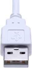 Carica l'immagine nel visualizzatore di Gallery, Cavo mini USB compatibile con Creative Zen Vision, W, Xtra, X-Fi, X-Fi2, X-Fi Style, Zen Style 300, Style 100, Zen MX | Lettore musicale MP3 MP4 0,5 m