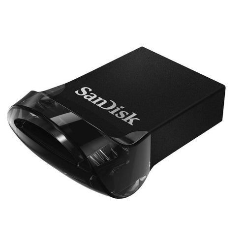 SanDisk Ultra Fit Unità Flash, USB 3.1 da 64 GB con Velocità fino 64 GB, Nero