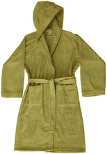 Carica l&#39;immagine nel visualizzatore di Gallery, Bassetti Accappatoio con Cappuccio in Cotone Nuovi Colori Uomo Donna Disponibile in Varie Taglie e Colori (W1 Germoglio, M) W1 Germoglio M