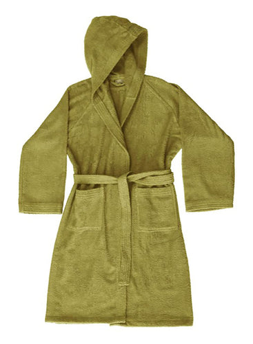 Bassetti Accappatoio con Cappuccio in Cotone Nuovi Colori Uomo Donna Disponibile in Varie Taglie e Colori (W1 Germoglio, M) W1 Germoglio M
