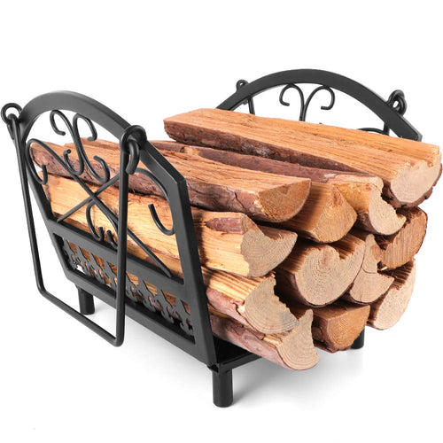 Amagabeli Portalegna Per Camino 36 x 32 x 31.5cm Cesto Porta-legna da Camino... - Ilgrandebazar