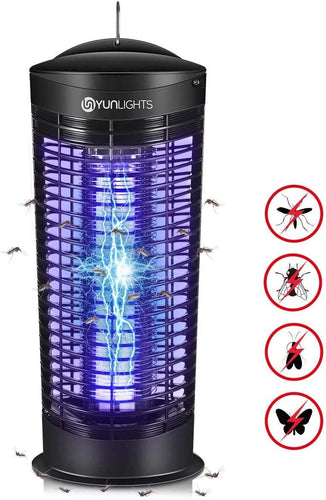 YUNLIGHTS Lampada Anti-zanzara Killer 11W Elettronica Interno Antizanzare Trappola per Mosche Insetto Repellente Eliminare Mosche Zanzare Zapper Volante Disinfestazione Zanzare Lampade