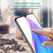 Carica l'immagine nel visualizzatore di Gallery, LK Pellicola Protettiva per Xiaomi Redmi Note 8T Vetro Temperato,[3 Pezzi] [9H Durezza] Protezione Schermo Screen Protector Pellicola per Redmi Note 8T