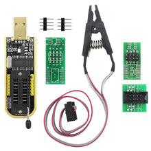 Carica l&#39;immagine nel visualizzatore di Gallery, KeeYees SOP8 SOIC8 Test Clip per EEPROM 25CXX / + Programmatore - Ilgrandebazar