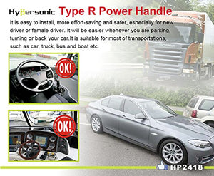 Pomello per volanti Hypersonic nero veicolo auto Power Handle spinner - Ilgrandebazar