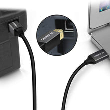 Carica l&#39;immagine nel visualizzatore di Gallery, SUCESO Cavo Stampante USB 2.0-2M Cavo USB Tipo A Maschio a Tipo B Maschio Cavetto Placcato Oro Per Stampante HP, Canon, Lexmark, Epson, Dell, Xerox, Samsung Brother, Panasonic, Scanner ecc.