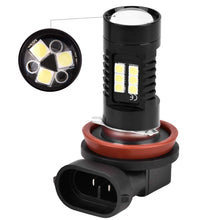 Carica l&#39;immagine nel visualizzatore di Gallery, SanGlory 2 x LED Fendinebbia H11/H8 Lampadine H11 Luce 21LED Bianco