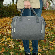 Carica l&#39;immagine nel visualizzatore di Gallery, LCP Kids Borsa Cambio Grande con Ganci Universali Passeggino, Grigio - Ilgrandebazar