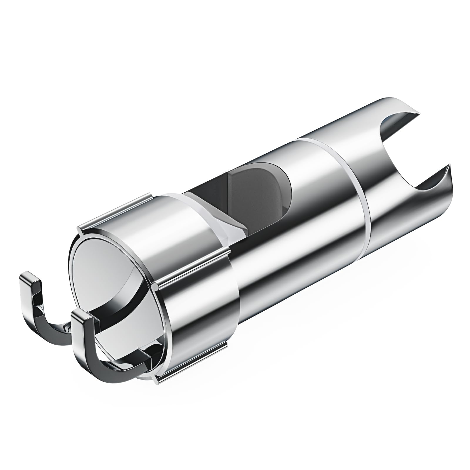 Staffa Supporto Per Soffione Doccia - Universale Per Asta Da 25mm, Regolabile In Altezza E Angolazione