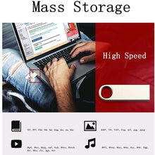 Carica l&#39;immagine nel visualizzatore di Gallery, Chiavetta USB da 1 TB Memoria USB da 1000 GB USB Flash Drive Pen Drive per PC Laptop Computer Tablet, Argento 1TB 1PC
