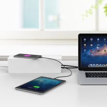 Carica l&#39;immagine nel visualizzatore di Gallery, ORICO Linea di alimentazione/caricabatteria USB/CA Network Box Pb White