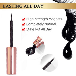 Eyeliner Magnetico Waterproof Nero, Ciglia Magnete Per Trucco Magnetic... - Ilgrandebazar