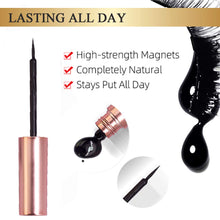 Carica l&#39;immagine nel visualizzatore di Gallery, Eyeliner Magnetico Waterproof Nero, Ciglia Magnete Per Trucco Magnetic... - Ilgrandebazar