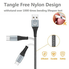 Carica l'immagine nel visualizzatore di Gallery, Yosou Cavo Micro USB [3-Pack 2M] Android Ricarica Rapida USB... - Ilgrandebazar
