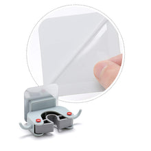 Carica l&#39;immagine nel visualizzatore di Gallery, Mop Holder Autoadesivo Scopa Titolare Parete Montato Clip per Bagno o...