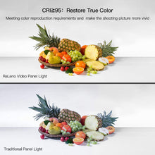 Carica l&#39;immagine nel visualizzatore di Gallery, RALENO Pannello di Dlluminazione Video LED, Batteria Integrata da 5000mAh,... - Ilgrandebazar