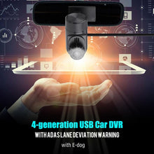 Carica l&#39;immagine nel visualizzatore di Gallery, KIMISS KI06767 USB Car DVR Camera Registratore di guida 1080P HD per default - Ilgrandebazar