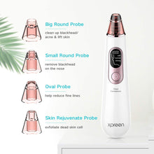 Carica l&#39;immagine nel visualizzatore di Gallery, Aspiratore punti neri, Estrattore Elettrico di Comedoni Rimozione Punti Neri Purificatore di Pori Ricaricabile Dispositivo per la Bellezza del Viso con 4 Sonde 3 Livelli per Uomini e per Donne