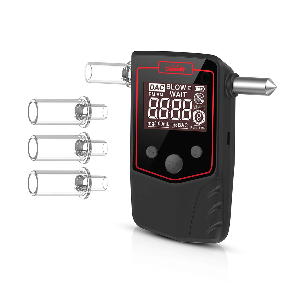 Oasser Etilometro Portatile Certificato Alcool Tester Digitale Schermo LCD... - Ilgrandebazar