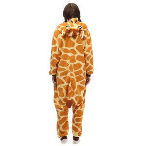 Pigiama Adulti Animali Cosplay Costume S :146-159cm (4'9 "-5'2"), Marrone-48