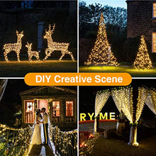 Carica l&#39;immagine nel visualizzatore di Gallery, Catena Luminosa Esterno Solare,Hepside 24M 240 LED lucine Solari da esterno...