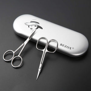 BEZOX Set di forbici 2 pezzi per unghie, cuticole,... - Ilgrandebazar