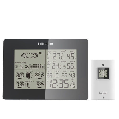 Fetanten WS005E Stazione Meteo con Sensore Esterno, con... - Ilgrandebazar