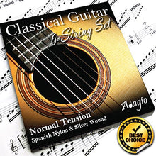Carica l&#39;immagine nel visualizzatore di Gallery, Adagio - corde serie Pro, per chitarra classica e flamenca, tensione... - Ilgrandebazar
